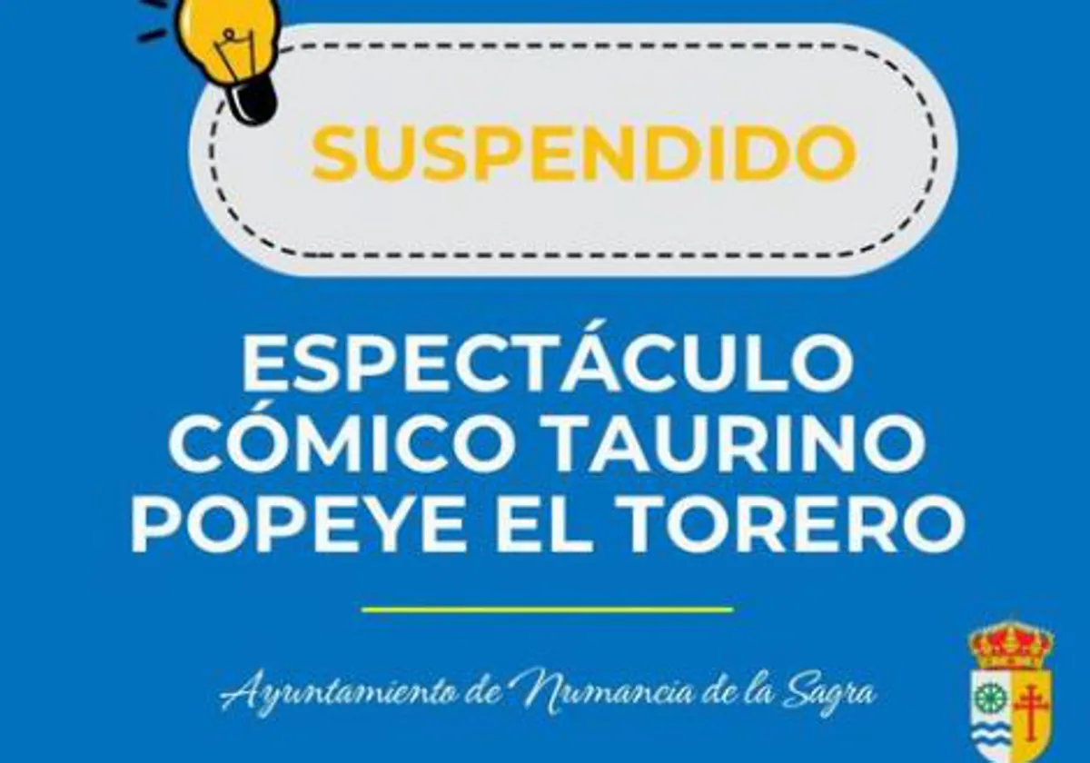 Aviso del Ayuntamiento de Numancia de la Sagra