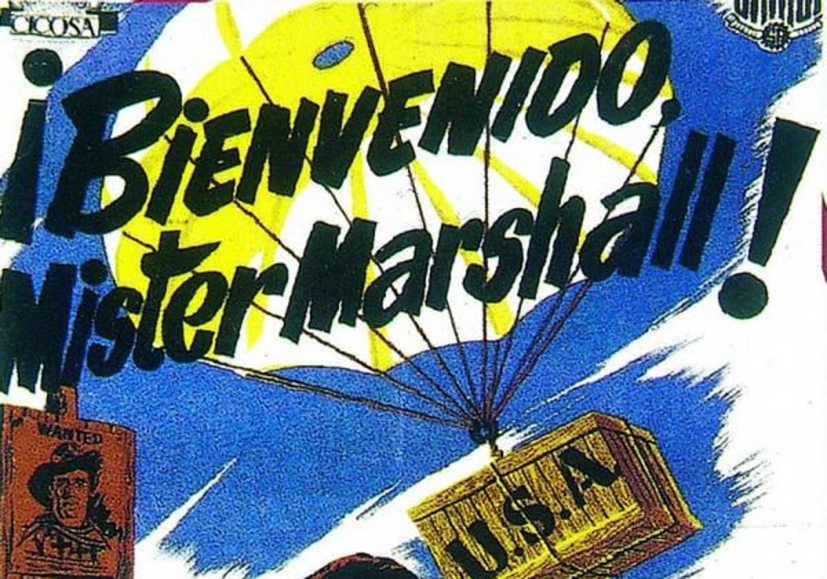 Cartel de 'Bienvenido Mr. Marshall', obra de Jano