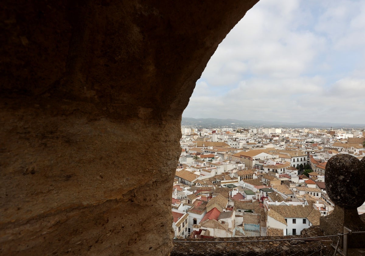 Caserío del Casco Histórico de Córdoba visto esde la torre campanario de la Mezquita-Catedral