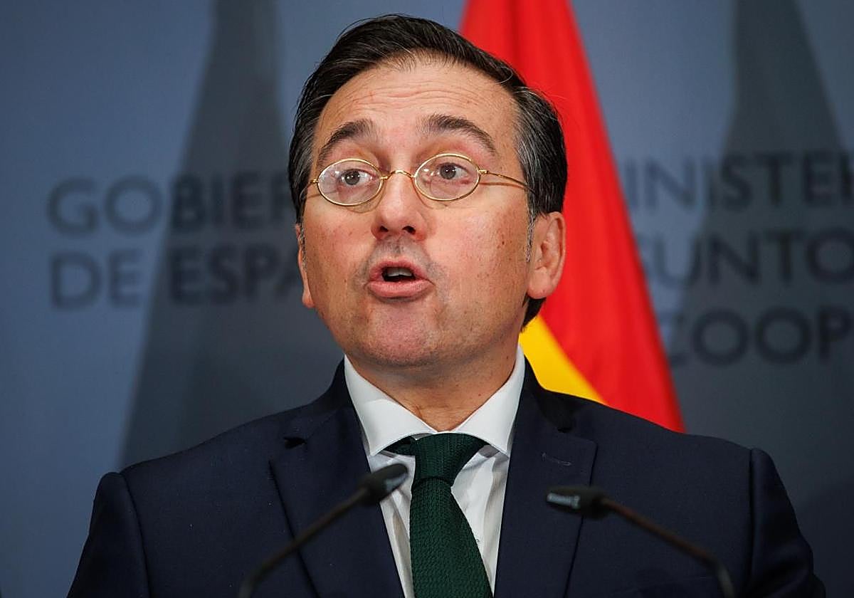 El ministro de Asuntos Exteriores, José Manuel Albares, en una imagen de archivo