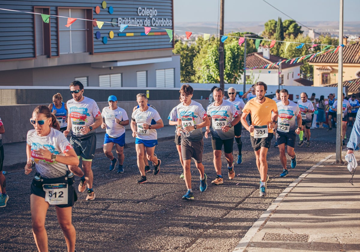 Participantes en la carrera de la Investigación por la Salud en Córdoba