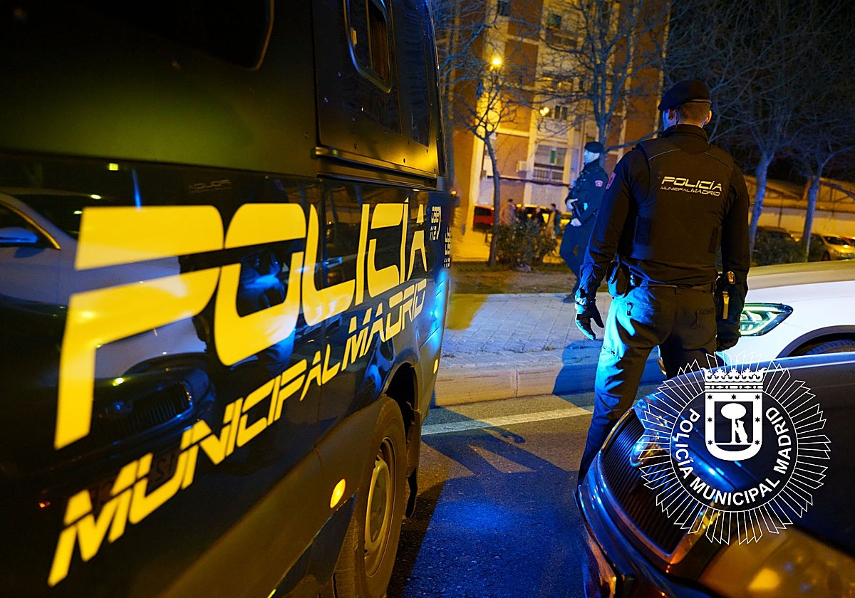 Una patrulla de la Policía Municipal de Madrid