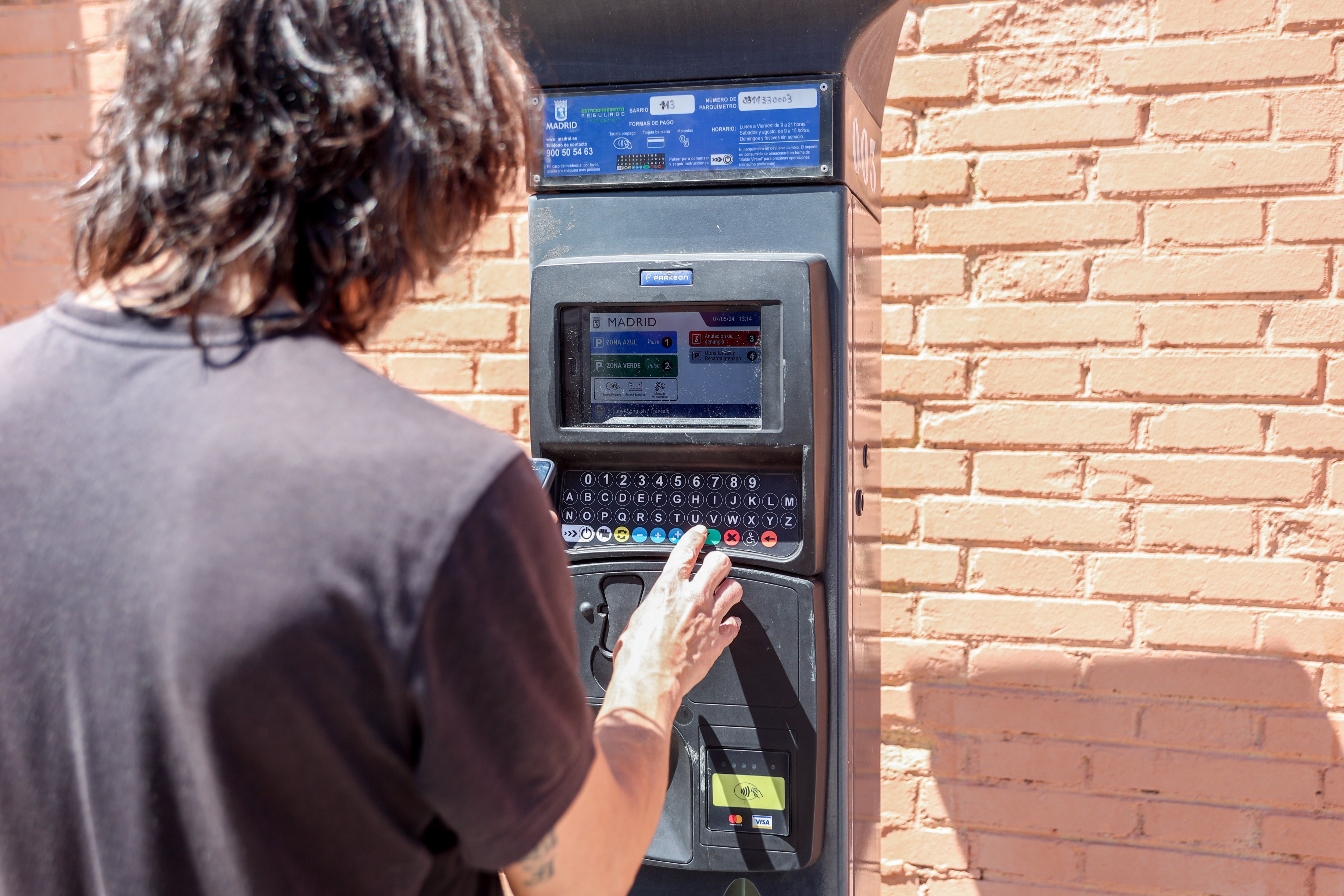 El barrio de Madrid que estrena parquímetros