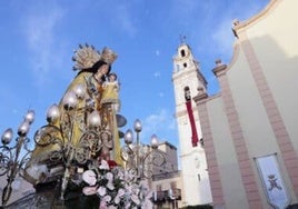 La imagen peregrina de la Virgen de los Desamparados visitará Yátova del 20 al 22 de septiembre