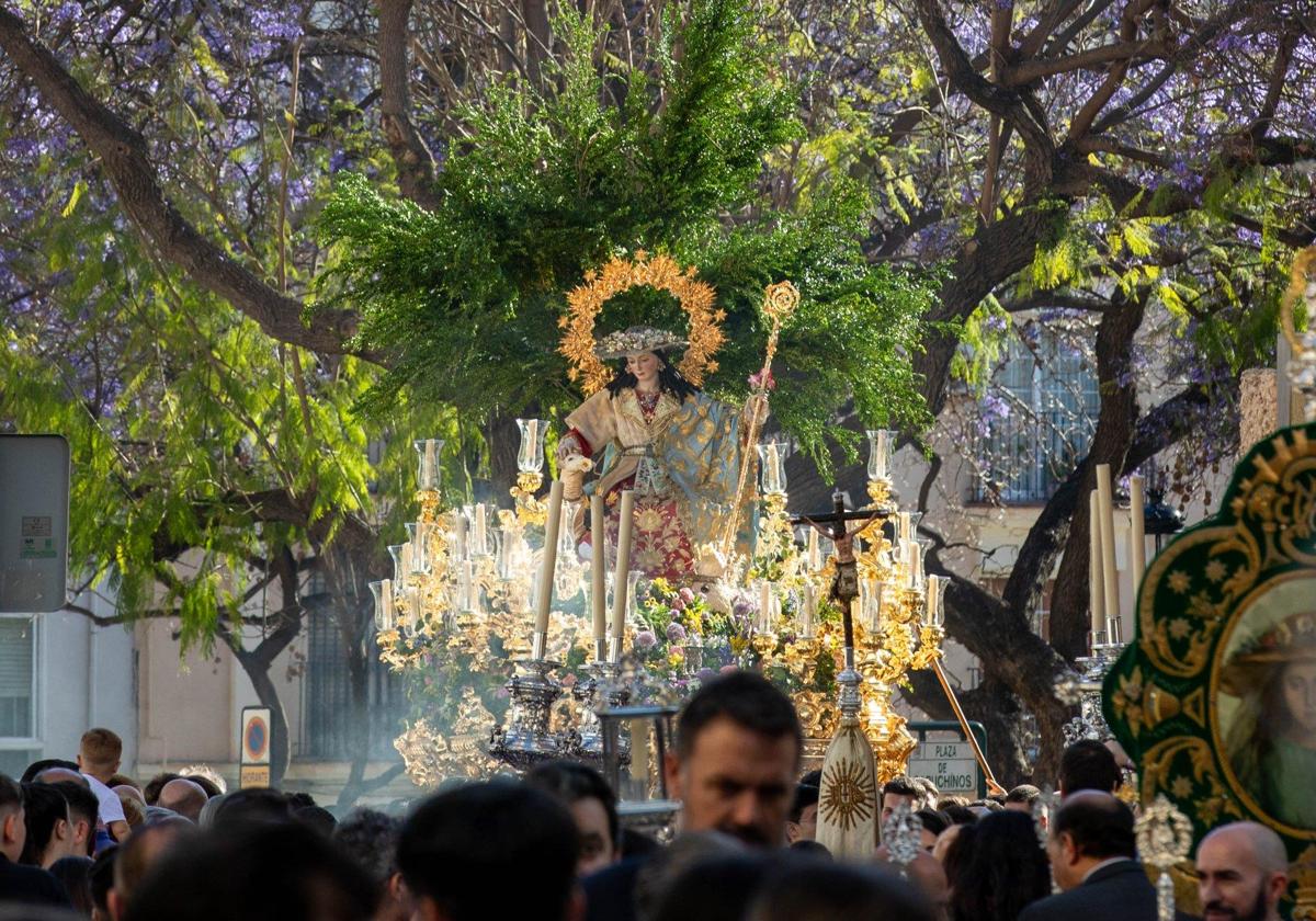 La coronación de la Pastora de Málaga será un motivo de fiesta en el barrio de Capuchinos