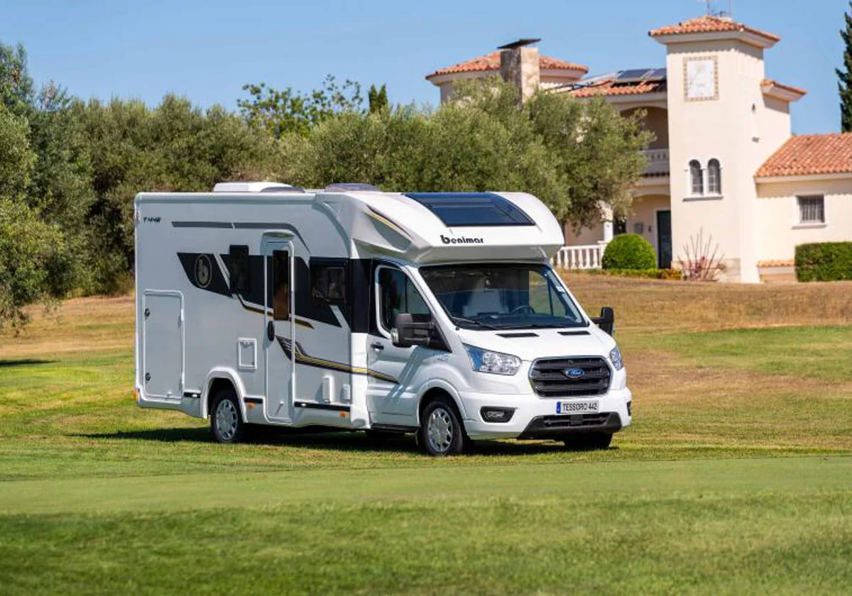 Una autocaravana, en imagen de archivo