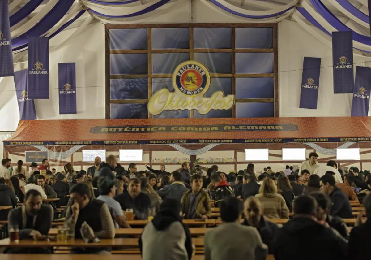 Imagen de archivo de la celebración de la Oktoberfest