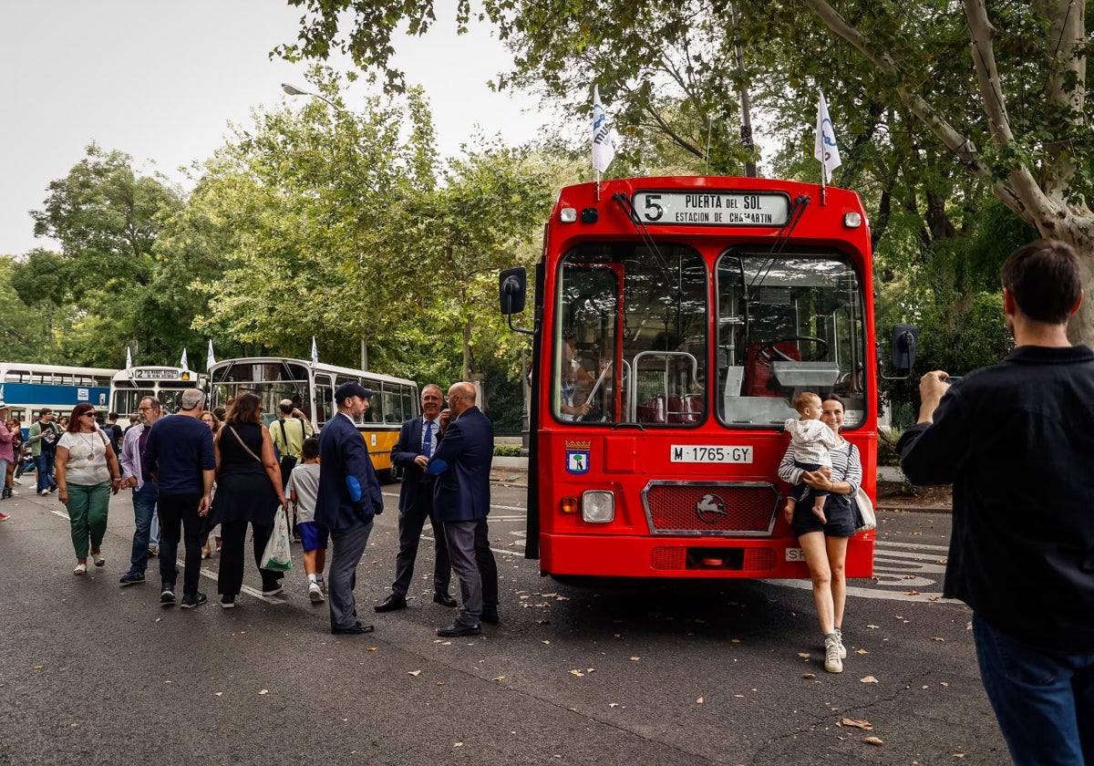 Autobús de Madrid en los 80