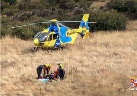 Un hombre recibe un disparo en el abdomen durante una montería en El Espinar