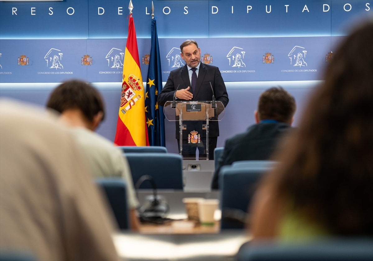 El exministro de Transportes y diputado José Luis Ábalos