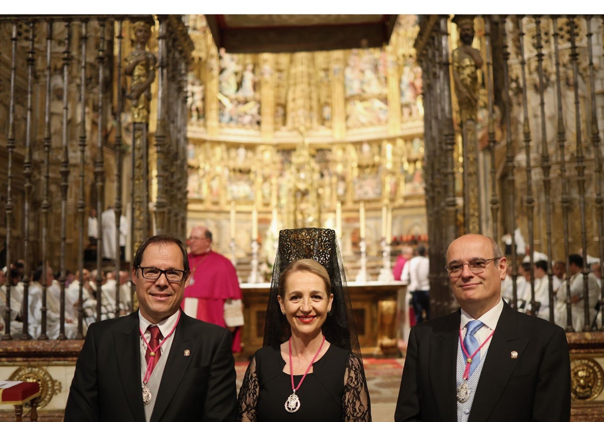 Daniel Morcillo, Inés Cañizares y Juan Marín