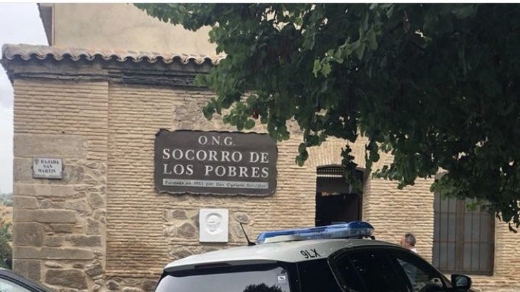 Roban de madrugada en la sede la ONG de Cipriano, el Socorro de los Pobres