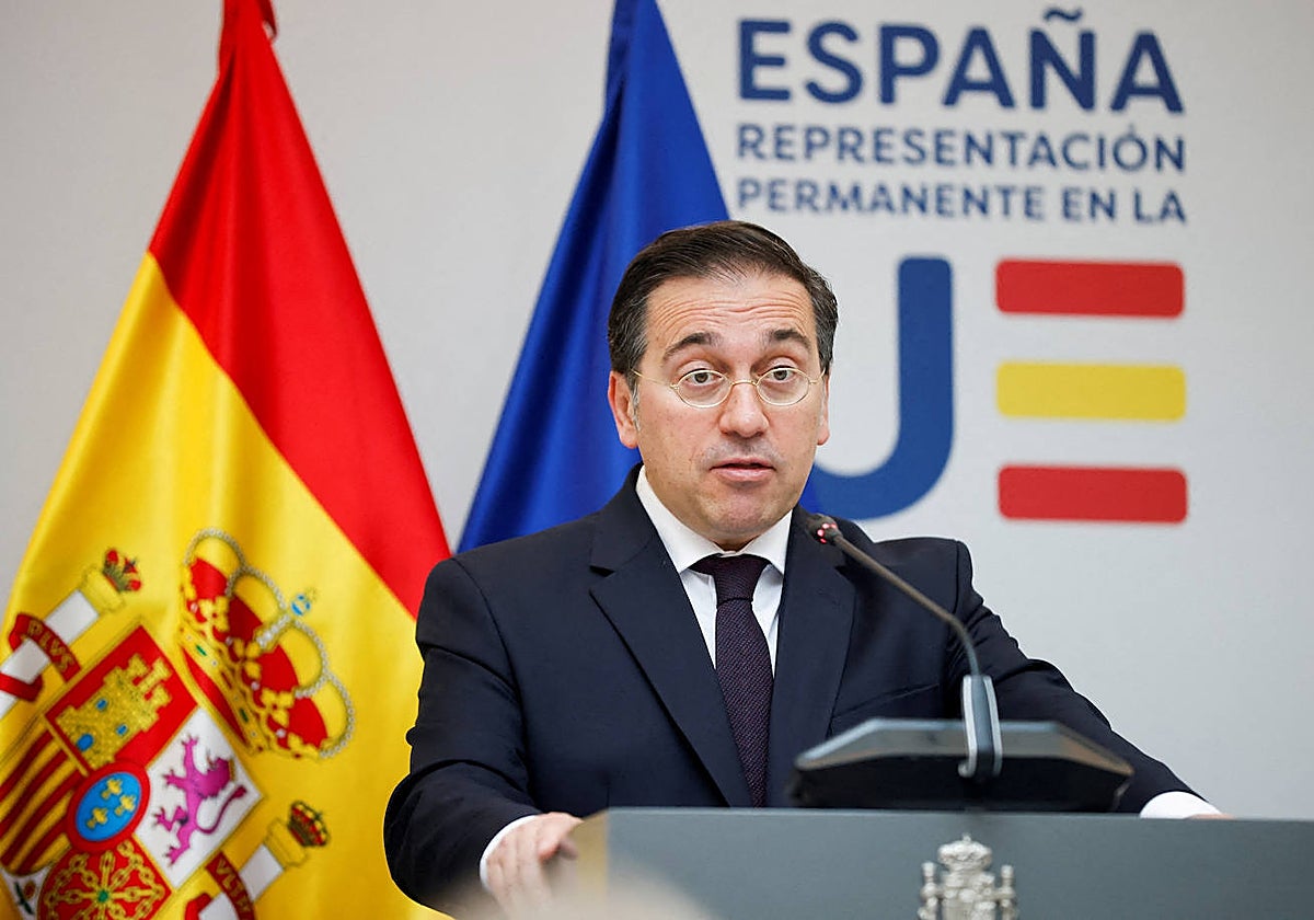 El ministro de Asuntos Exteriores, José Manuel Albares
