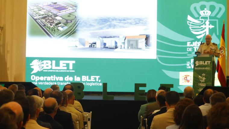 Un momento del VIII taller de la Base Logística, que se desarrolla en Córdoba este martes