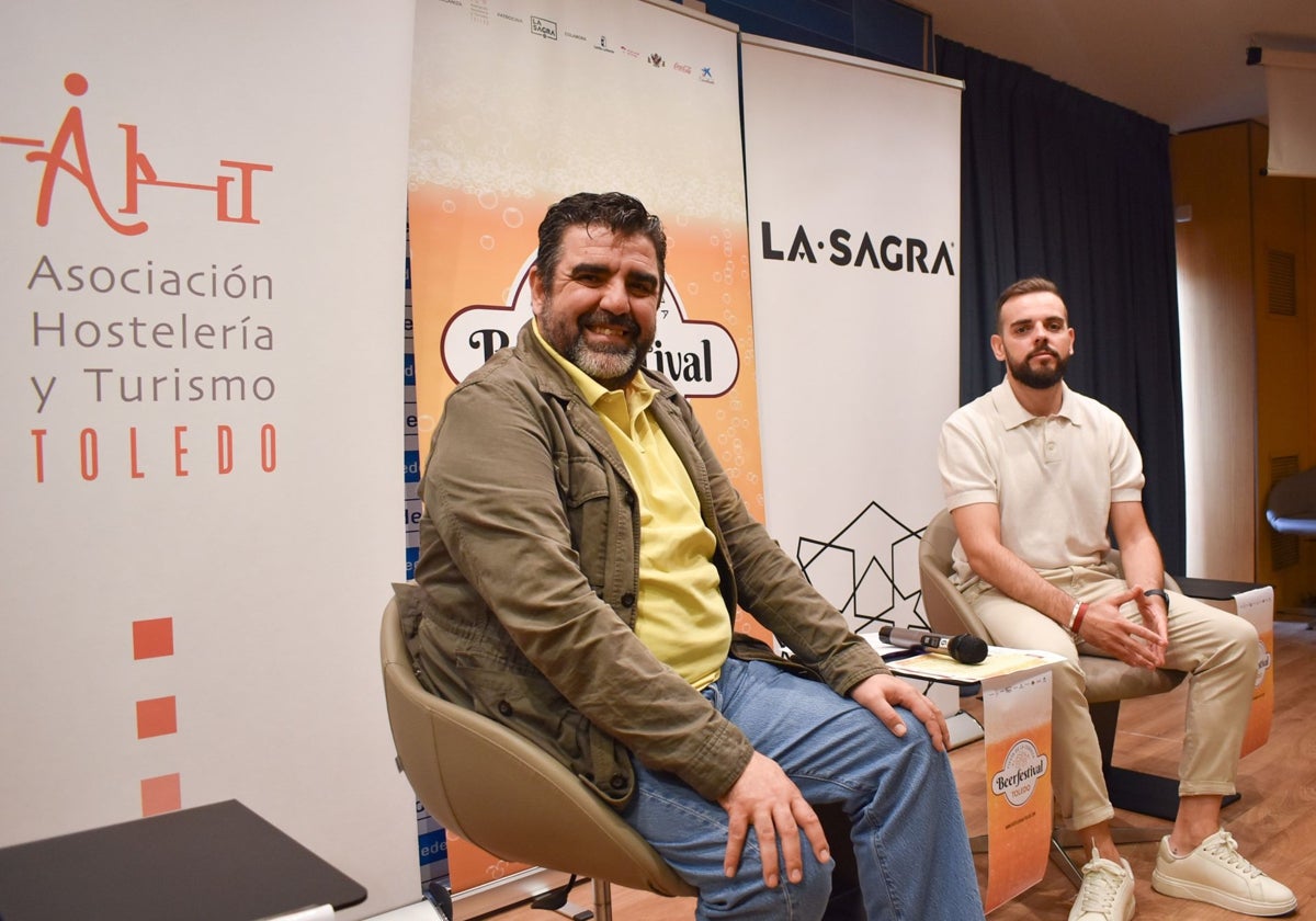 Tomás Palencia y Carlos García en la presentación