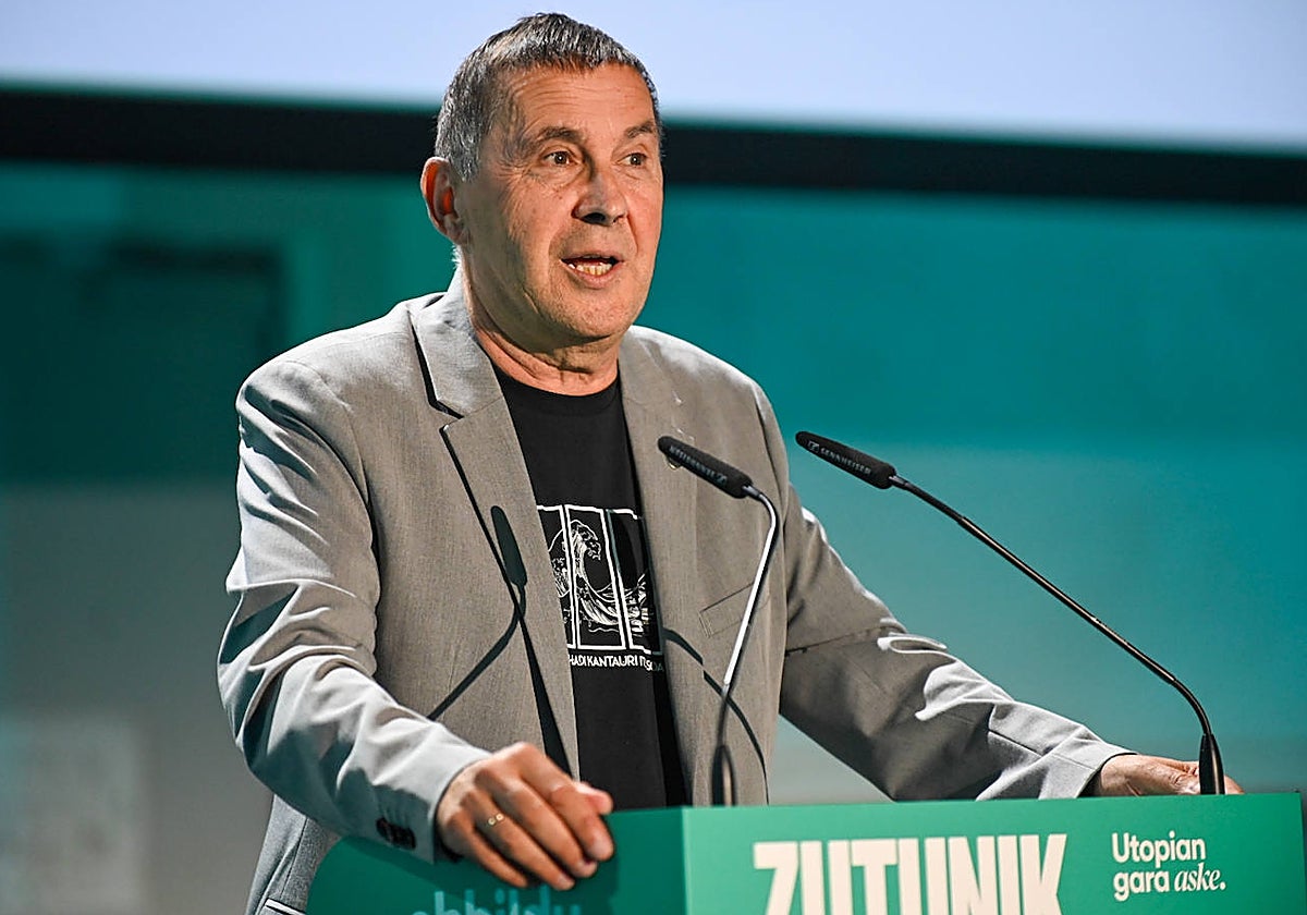 El coordinador general de EH Bildu, Arnaldo Otegi