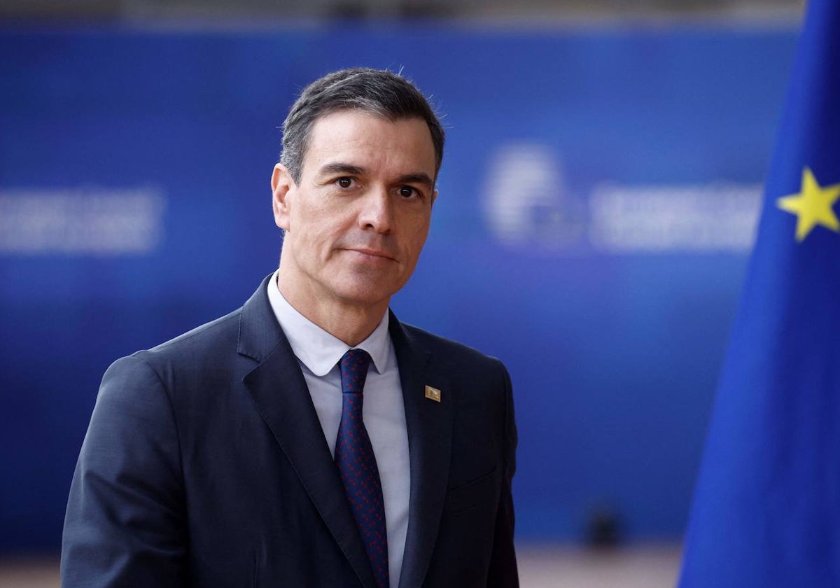 El presidente del Gobierno, Pedro Sánchez