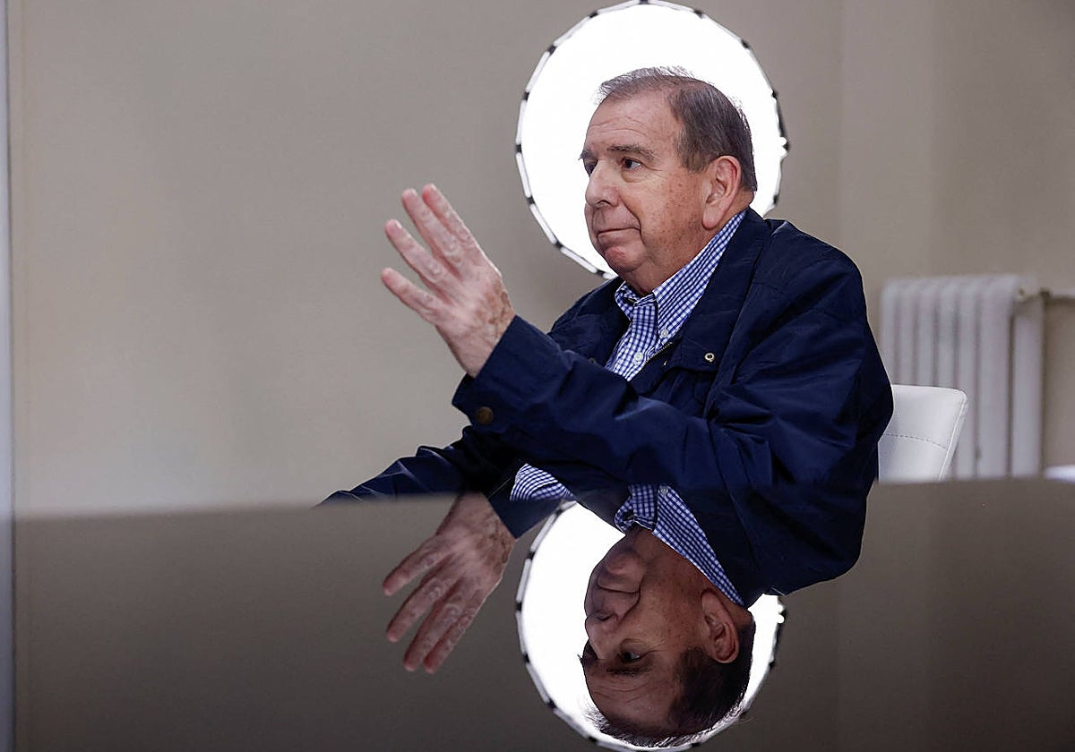 El líder opositor venezolano, Edmundo González