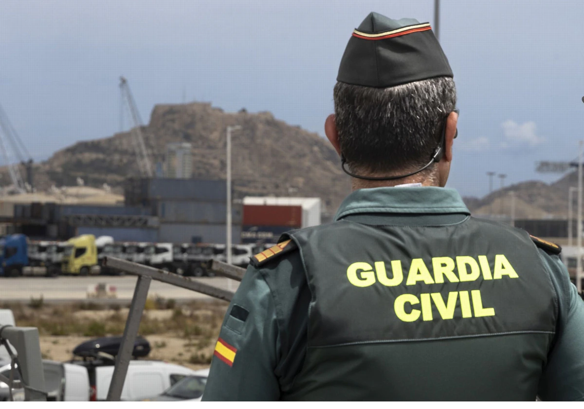 Imagen de archivo de un agente de la Guardia Civil