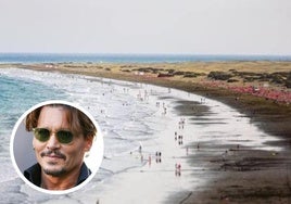 La playa de Canarias que Johnny Depp eligió para relajarse durante su paso por España: cuál es y dónde está