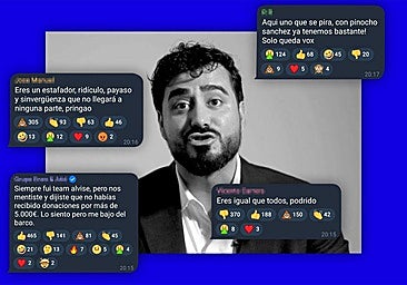 Motín contra Alvise en su canal de Telegram tras reconocer que aceptó dinero negro