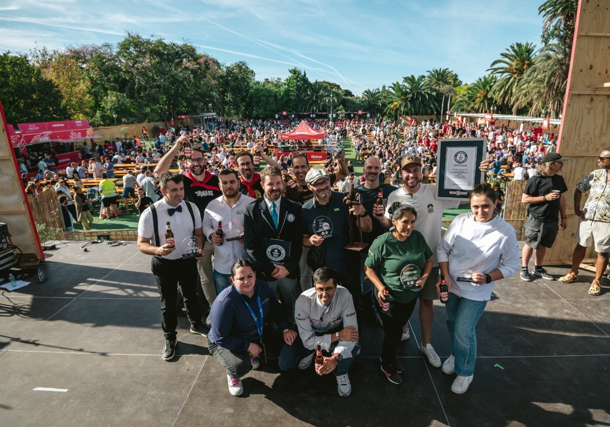 Imagen tomada durante la celebración de Casal Viveros en Valencia