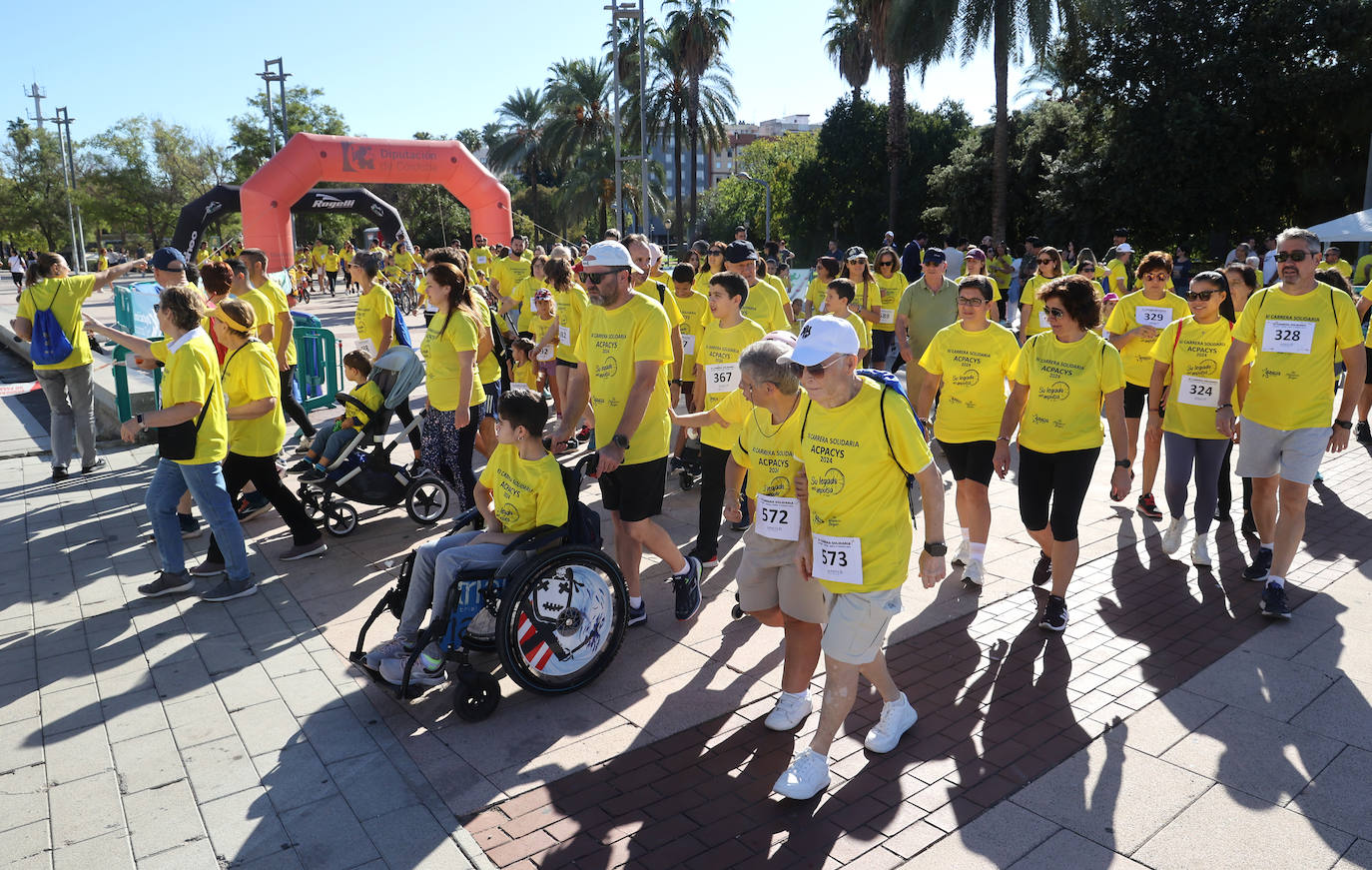 En imágenes, la solidaria carrera de la Asociación Cordobesa de Parálisis Cerebral