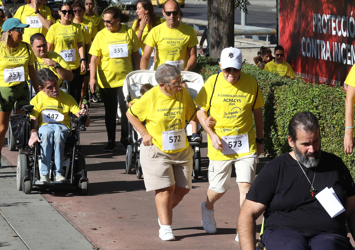 En imágenes, la solidaria carrera de la Asociación Cordobesa de Parálisis Cerebral