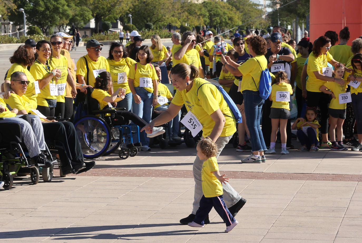 En imágenes, la solidaria carrera de la Asociación Cordobesa de Parálisis Cerebral