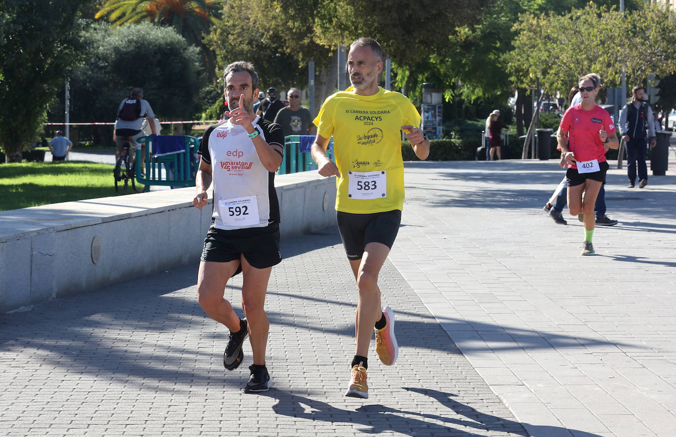 En imágenes, la solidaria carrera de la Asociación Cordobesa de Parálisis Cerebral