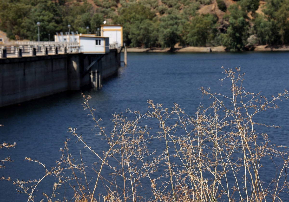 Estado del embalse de Guadalmellato este mes de septiembre