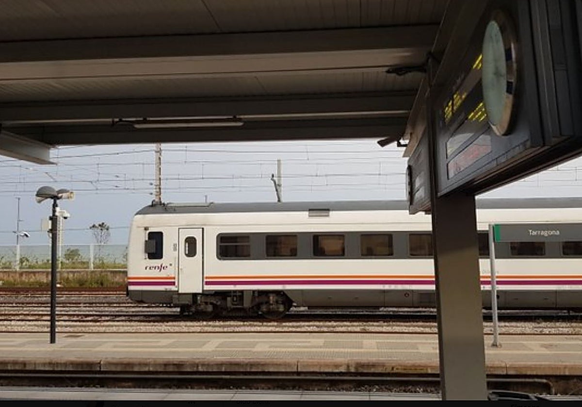 Un Rodalies, en una estación catalana