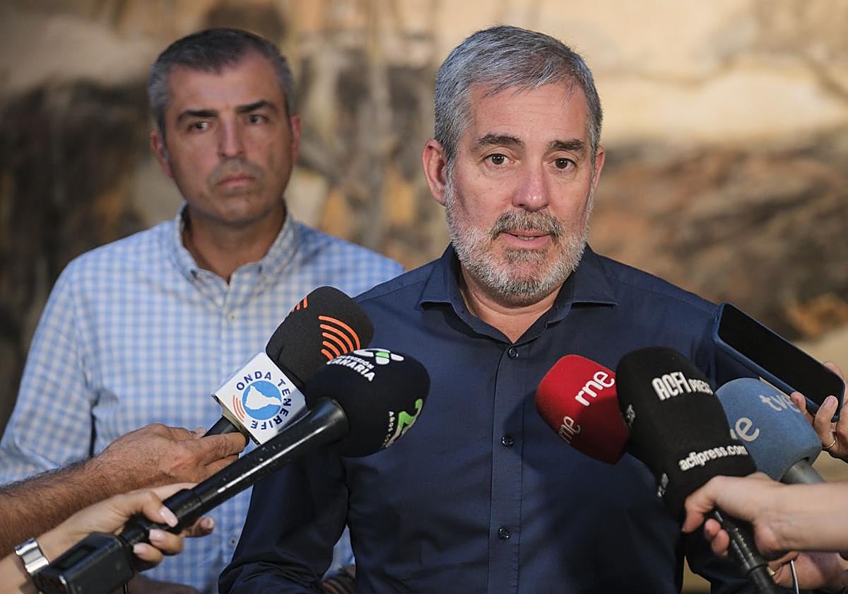 El presidente de Canarias, Fernando Clavijo, en una imagen archivo