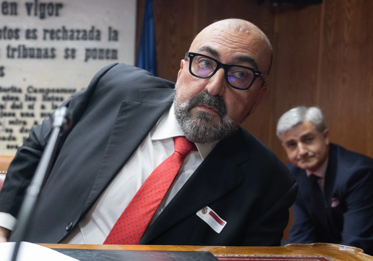 Koldo García, en el Senado