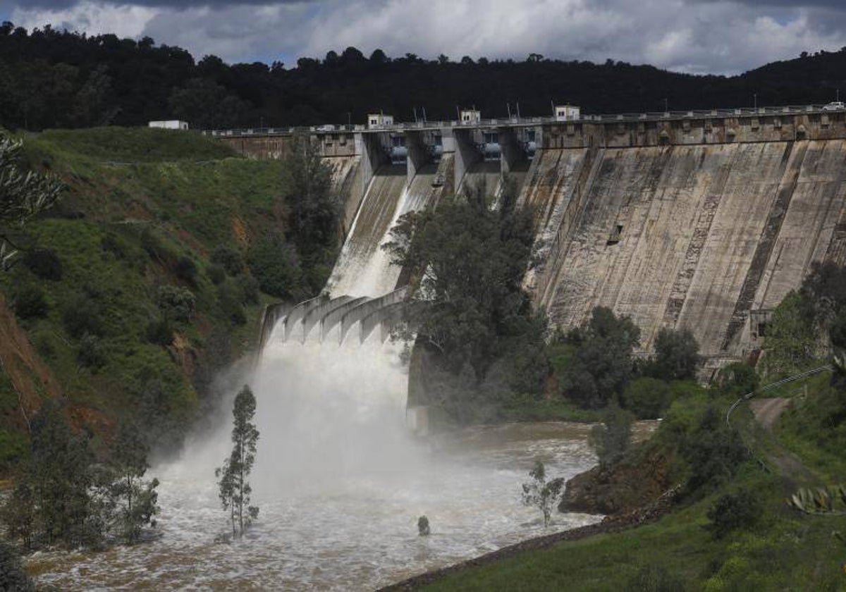 Uno de los embalses andaluces de agua