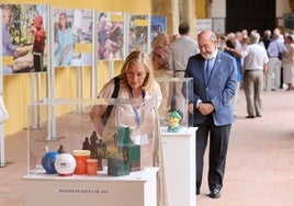 En imágenes, la exposición sobre el Domund en el Patio de los Naranjos de Córdoba