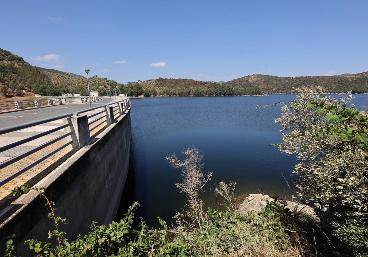 Presa de Guadalmellato en Córdoba