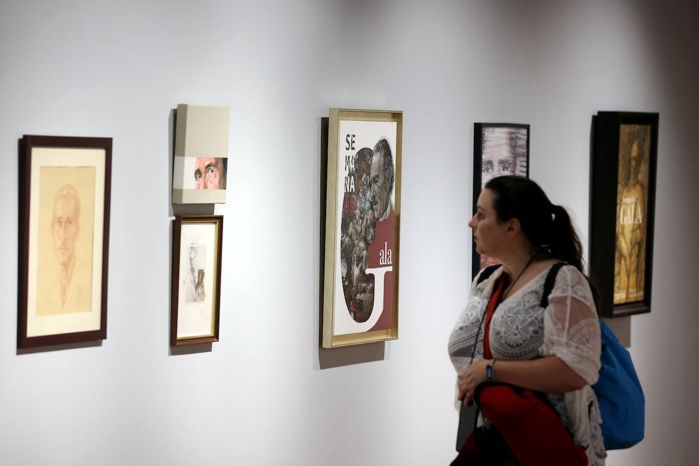 Antonio Gala en &#039;mil retratos y miradas&#039;, exposición en imágenes