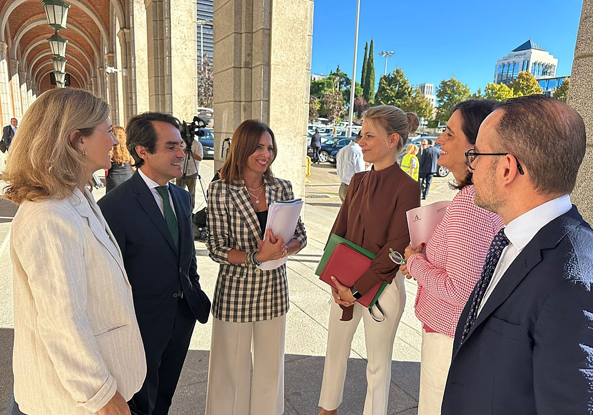 La consejera de Fomento, Vivienda y Ordenación del Territorio, Rocío Díaz, en Madrid