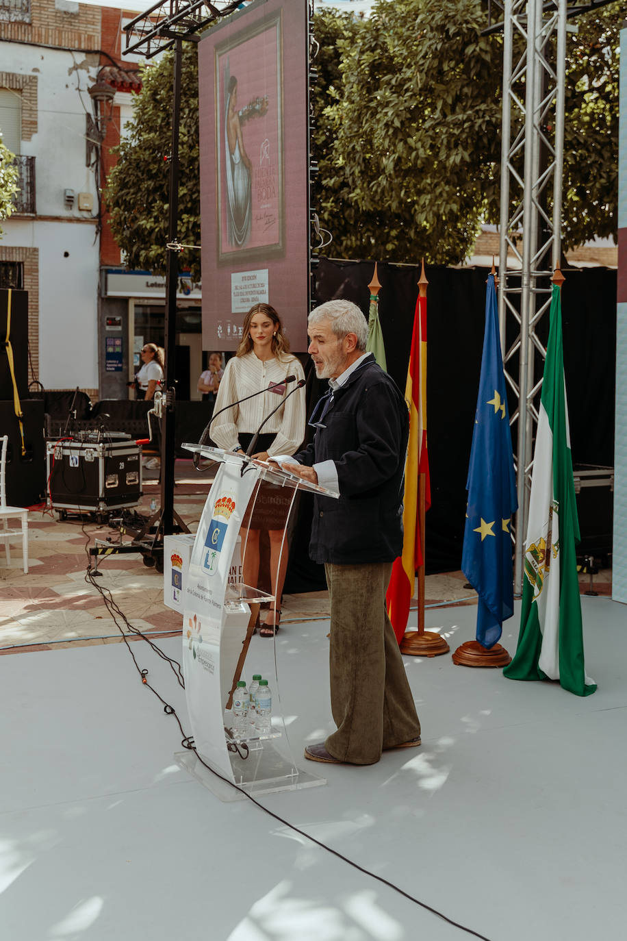 La inauguración de la feria Fuente Palmera de Boda, en imágenes