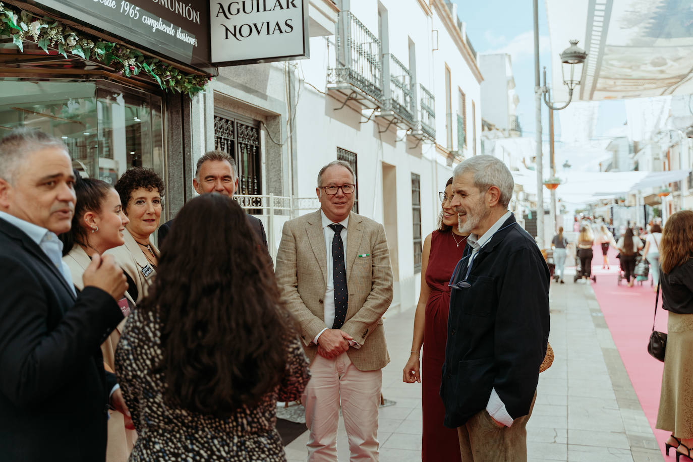 La inauguración de la feria Fuente Palmera de Boda, en imágenes