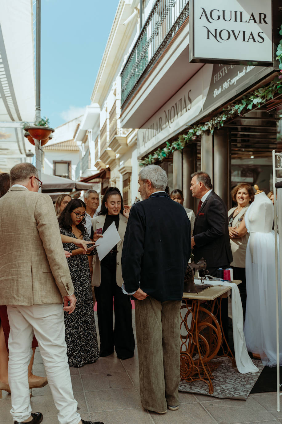 La inauguración de la feria Fuente Palmera de Boda, en imágenes