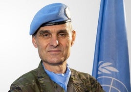 Aroldo Lázaro, el general español al frente de los 'cascos azules' de la misión de la ONU en el Líbano