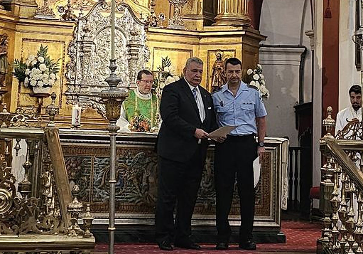 José Ángel Castro recibe el decreto, este fin de semana en la iglesia del Juramento