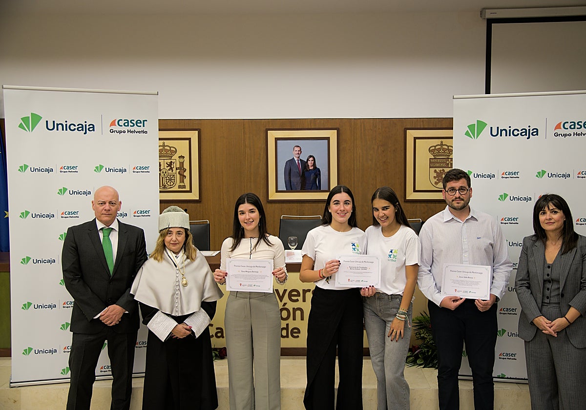 Entrega de premios al Mentorazgo Caser-Unicaja
