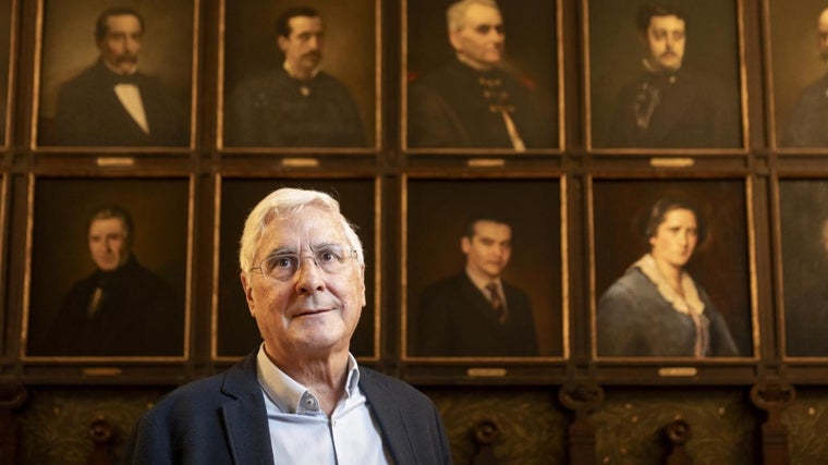 José María Barreda, durante la entrevista realizada en el Ateneo de Madrid