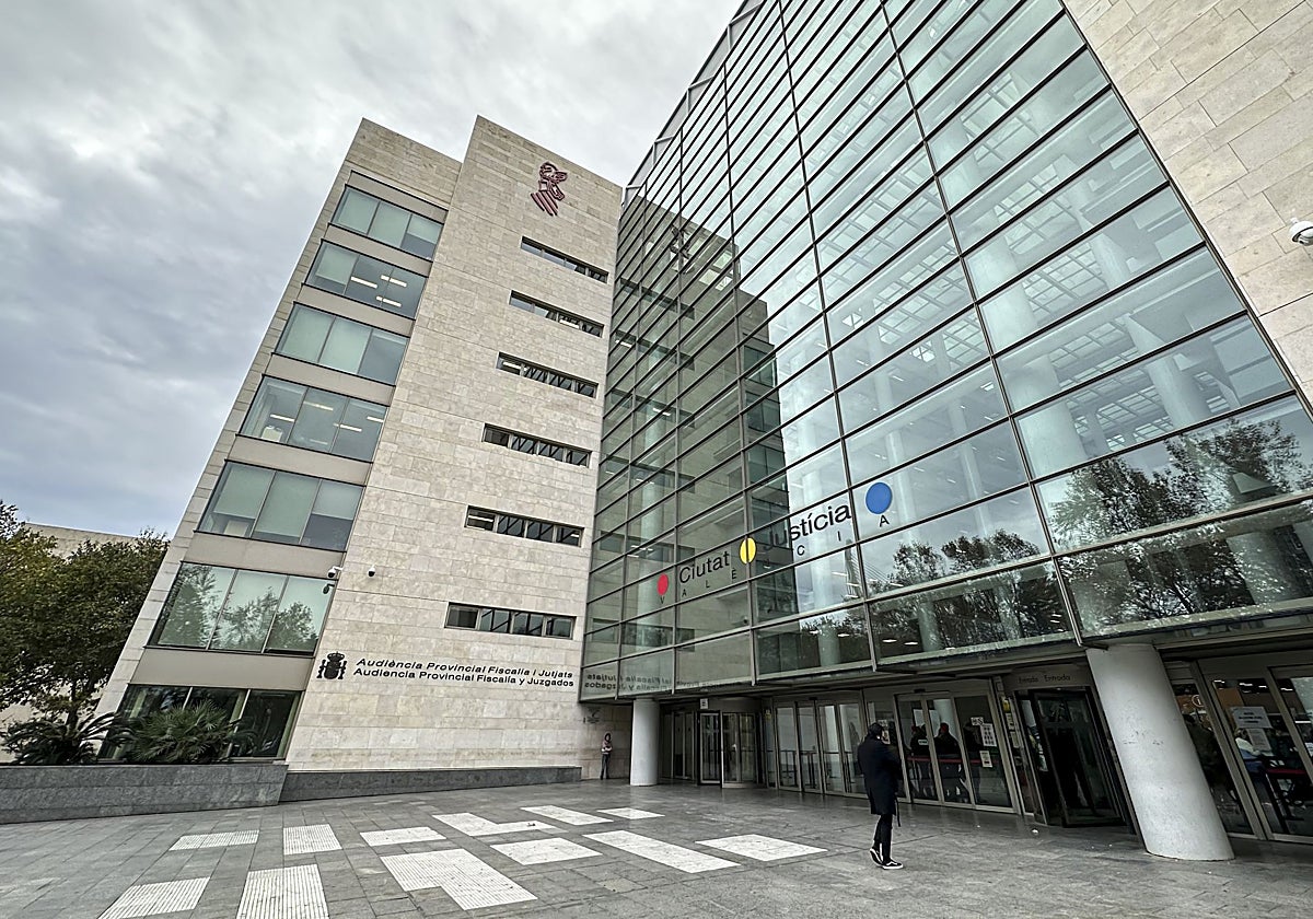 Imagen de archivo de la Ciudad de la Justicia de Valencia