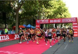 Abderrahmane Aferdi gana el Medio Maratón de Albacete y Chiki Pérez se proclama campeón de España