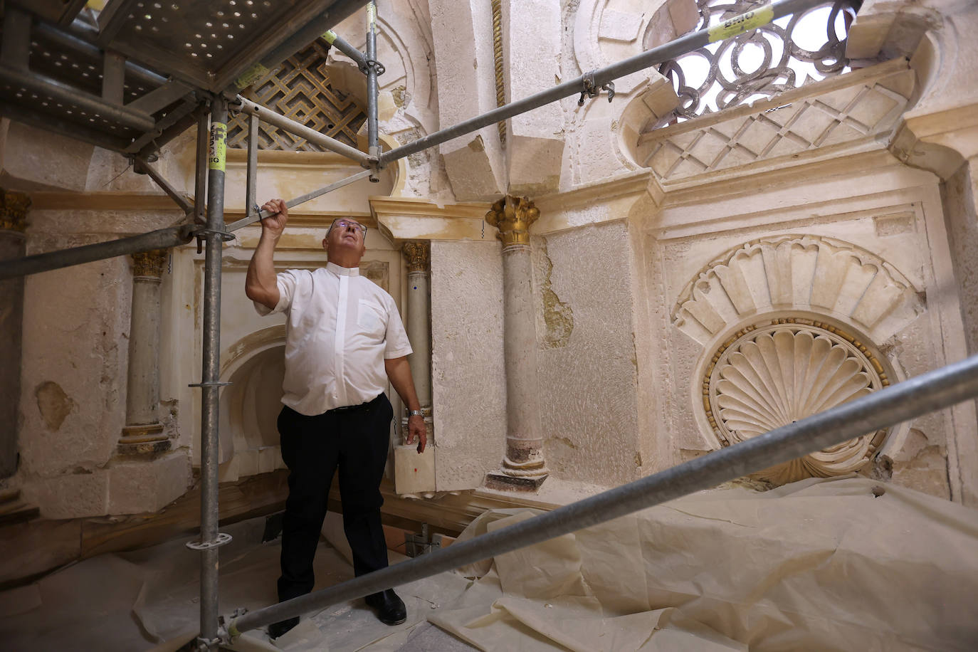 ABC en la meticulosa restauración de la maqsura de la Mezquita-Catedral de Córdoba