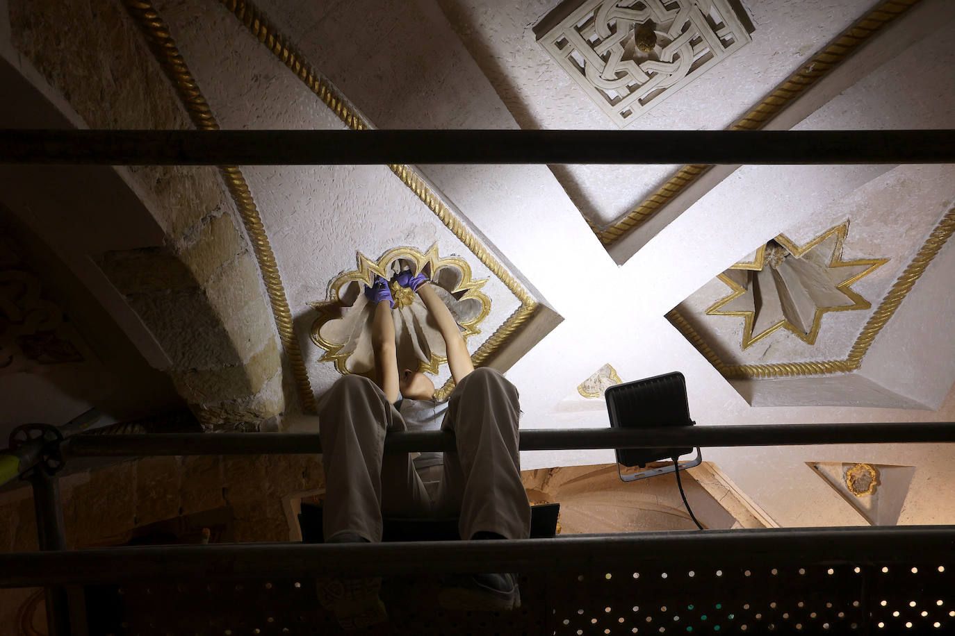 ABC en la meticulosa restauración de la maqsura de la Mezquita-Catedral de Córdoba